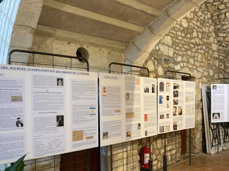 1er MARS 2024 : vernissage de l’exposition rencontre avec le passé