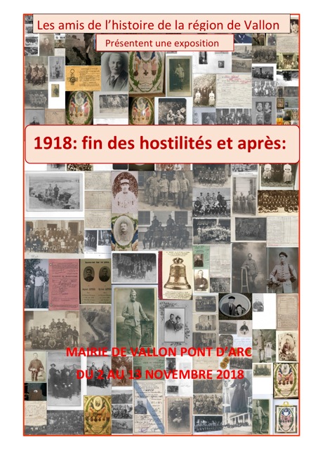 3 au 13 novembre 2018: Centenaire de l´Armistice 1918